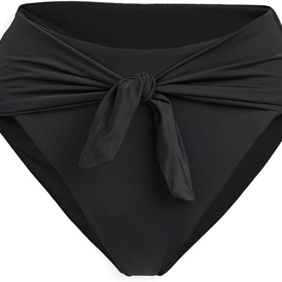 Good American Waist Cincher Swim Bottoms Black - Picture 1 of 7